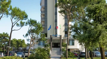 Ingresso dell'hotel