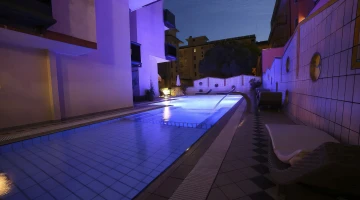 Piscina di sera