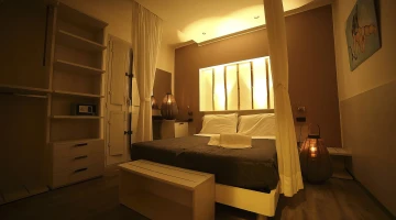 Camere arredate in stile etnico