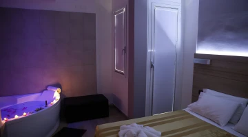 Suite king con vasca idromassaggio