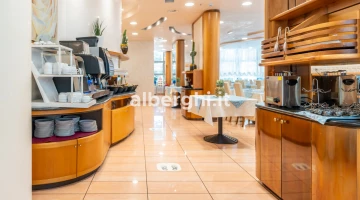 Restaurant area with buffet