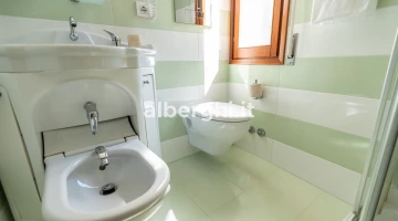 Services with concealed bidet