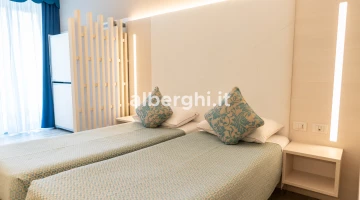 Double beds detail
