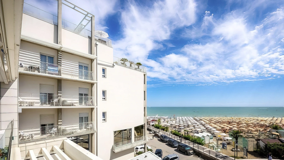 Meerblick vom Hotel