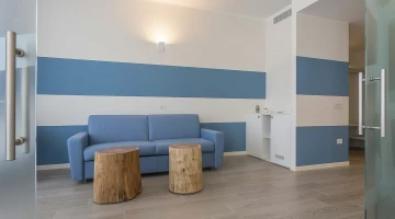 Sofa in der Suite
