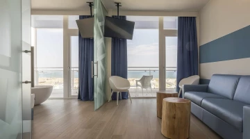 Wohnbereich in Suite Med