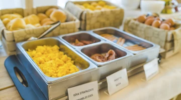 Savoury breakfast options