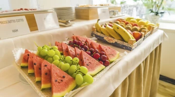 Fresh fruit for breakfast