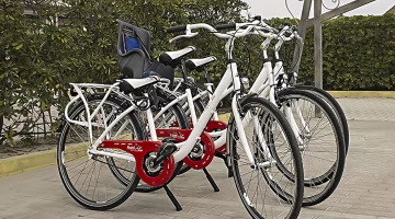 Bike rental on site