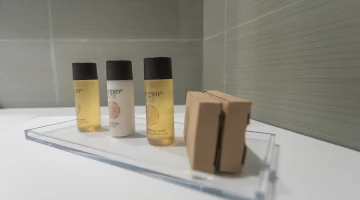 Set di prodotti per il bagno in omaggio