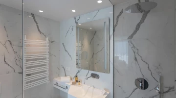 Bagno in Junior Suite fronte mare