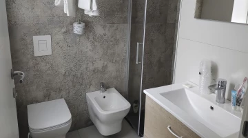 Bathroom furniture detail