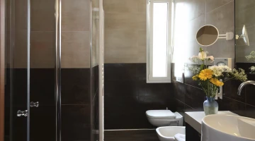 Bagno con box doccia in Camera Superior