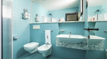 Bagno privato in camera