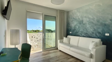 Area soggiorno in Suite