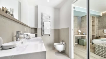 Privates Badezimmer im Zimmer