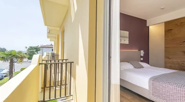 Klassisches Doppelzimmer mit eigenem Balkon