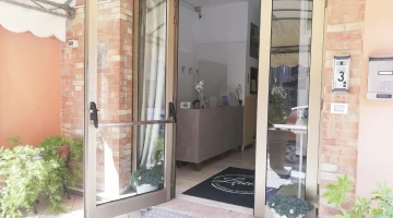Ingresso dell'hotel