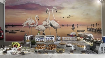 Buffet della colazione continentale
