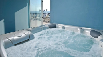 Bain à remous intérieur