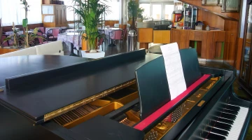 Piano dans l&#39;espace commun