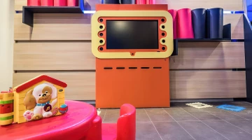 Detail of the play area