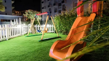 Outdoor play area