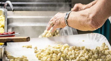 Homemade pasta