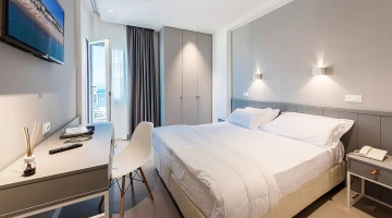Chambre double standard avec balcon vue mer