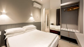 Chambre simple standard avec climatisation