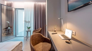 Chambre double Prestige avec balcon privé