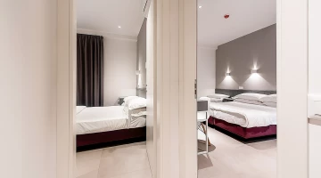 Chambres communicantes en Chambre Familiale