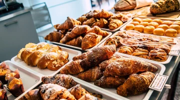 Breakfast with sweet foods