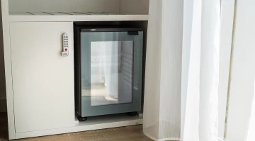 Minibar in the room