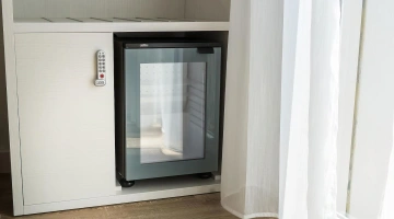 Minibar in the room