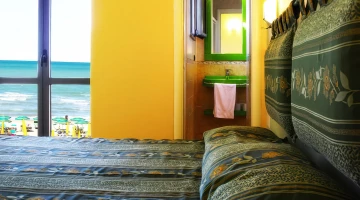 Chambre double avec vue sur la mer