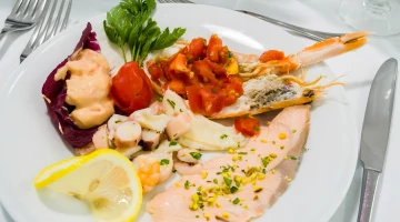Second course of fish