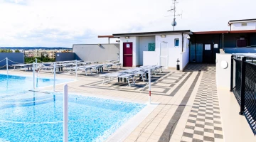 Top floor terrace