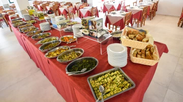Verdure ein Buffet