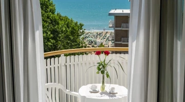 Balkon mit Meerblick