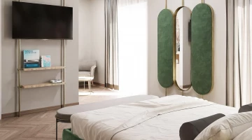 Smartphone-TV in der Junior Suite