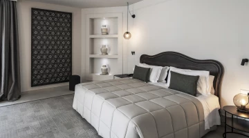 Dettaglio arredi in Suite Sky