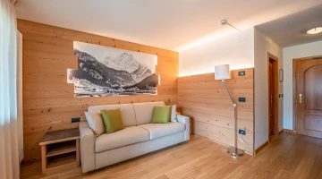 Living area of the Suite