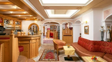 Bar and sofas