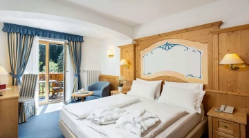 Room with balcony