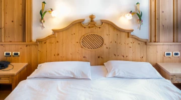 Doppelbett-Detail
