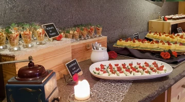 Auswahl an Vorspeisenbuffet