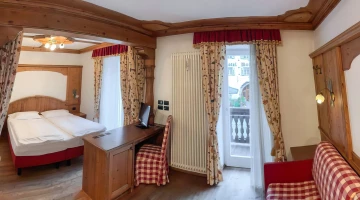 Chambre double avec coin salon