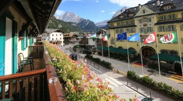 Vue depuis le balcon