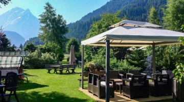 Area relax in giardino